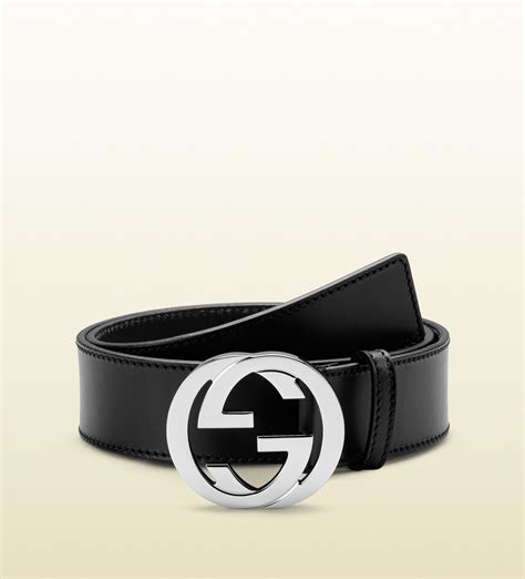 black gucci belt with interlocking g buckle|Gucci belt with tiger buckle.